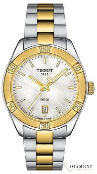 Zegarek damski Tissot PR 100 Sport Chic Lady T101.910.22.111.00.jpg