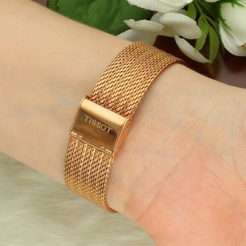 Zegarek damski Tissot PR 100 Sport Chic Lady – różowe złoto, masa perłowa, szafirowe szkło zapięcie.jpg