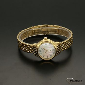 Zegarek damski na bransolecie w kolorze złota Tissot Bella Ora Picolla T103.110.33.113.00 z masą perłową na tarczy (3).jpg