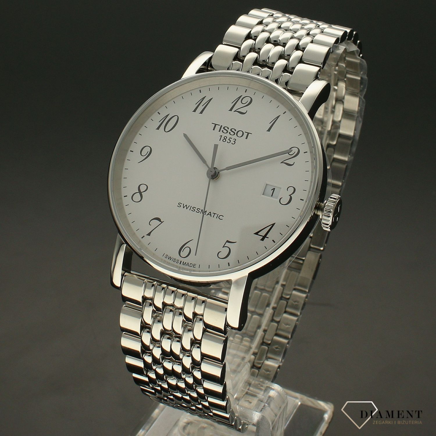 Zegarek męski Tissot na bransolecie automatic T109.407.16.031.00.jpg