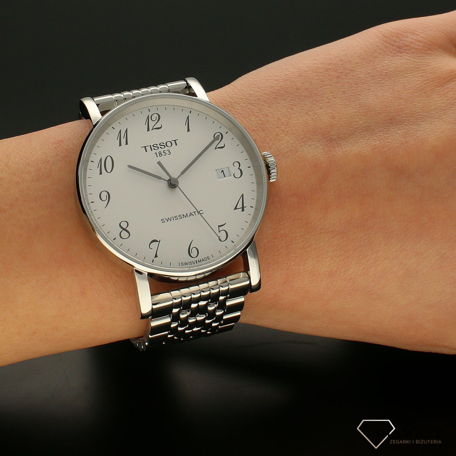 Zegarek męski Tissot na bransolecie automatic T109.407.16.031.00.jpg