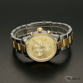 Zegarek męski  na złotej bransolecie x Tissot Chrono XL T116.617.22.021 (3).jpg