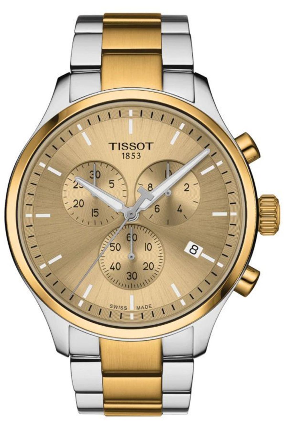 Zegarek męski  na złotej bransolecie Tissot Chrono XL T116.617.22.021.00.jpg