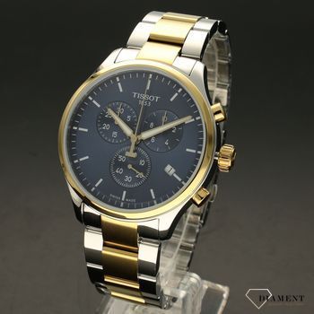 Zegarek męski  na złotej bransolecie Tissot Chrono XL T116.617.22.041 (2).jpg