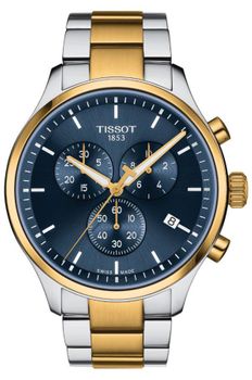 Zegarek męski  na złotej bransolecie x Tissot Chrono XL T116.617.22.041.00.jpg
