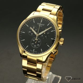Zegarek męski ⌚ na złotej bransolecie Tissot Chrono XL T116.617.33.051 (2).jpg