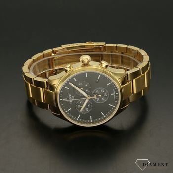 Zegarek męski ⌚ na złotej bransolecie Tissot Chrono XL T116.617.33.051 (3).jpg