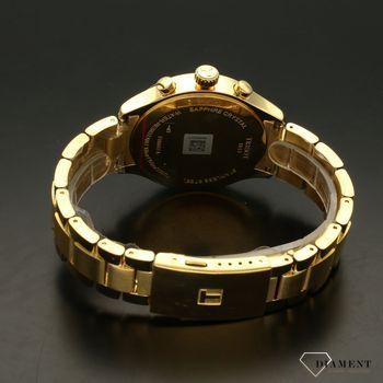 Zegarek męski ⌚ na złotej bransolecie Tissot Chrono XL T116.617.33.051 (4).jpg