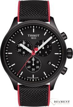 Zegarek męski Tissot Chrono XL Giro d'Italia Special Edition 2020 T116.617.37.051.01 ✅ Sportowy zegarek męski marki Tissot zachowany w czarnej, męskiej kolorystyce.  (2).jpg