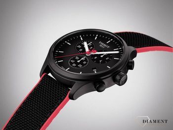 Zegarek męski Tissot Chrono XL Giro d'Italia Special Edition 2020 T116.617.37.051.01 ✅ Sportowy zegarek męski marki Tissot zachowany w czarnej, męskiej kolorystyce.  (5).jpg