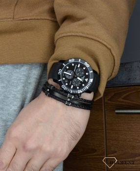 Zegarek męski Tissot 'Czarny Seastar'. Nowoczesny zegarek męski o parametrach zegarka nurkowego. Wysoka wodoszczelność na poziomie 300m to już standard w tej kolekcj (3).JPG