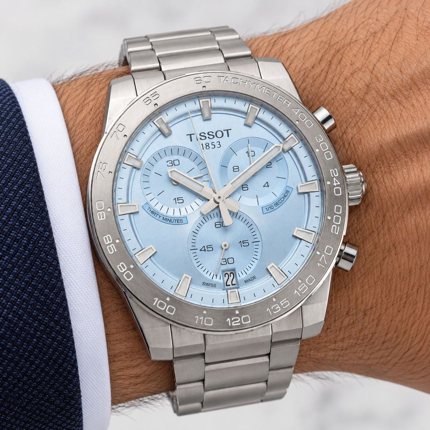 Zegarek męski Tissot Supersport Chrono 42mm T125.417.11.351.00 Ice Blue (3).jpg