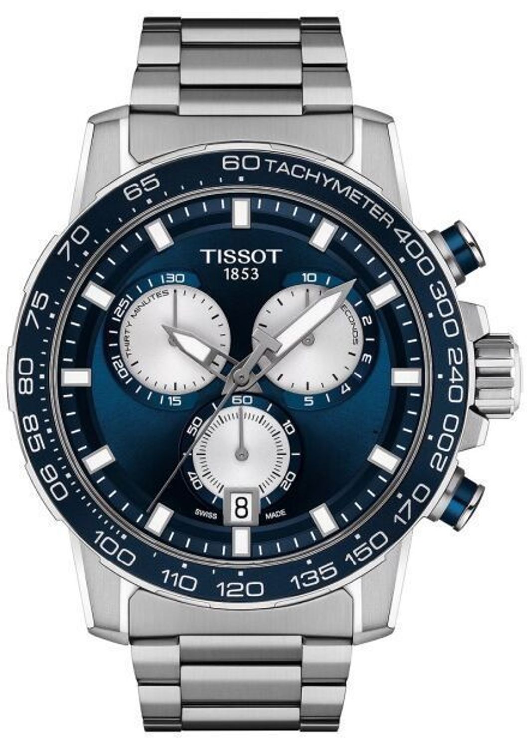 Zegarek męski Tissot T125.617.11.041.00 Supersport Chrono, wyposażony w kwarcowy mechanizm, zasilany za pomocą baterii.1.jpg