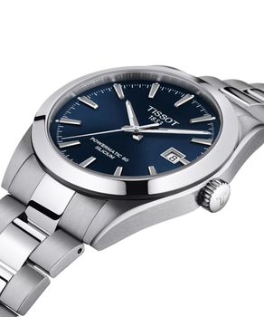 Tissot Gentleman Automatic 40 mm T127.407.11.041.00 - niebieska tarcza, stalowa bransoleta stalowy.jpg