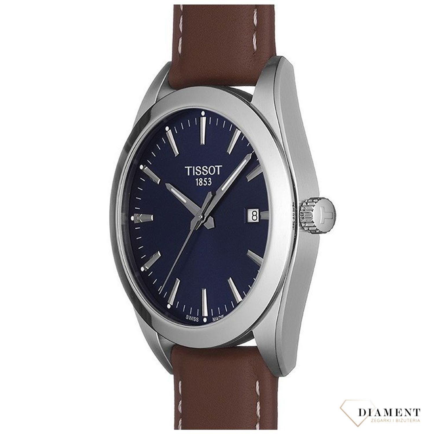 Zegarek męski Tissot Gentleman ' Nowoczesny klasyk'  T127.410.16.041.00.jpg