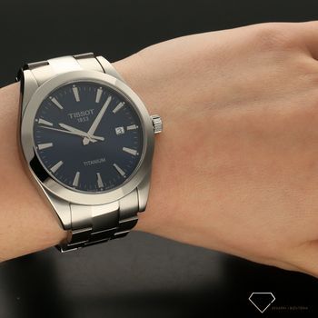 Zegarek męski na bransolecie tytanowej z niebieską tarczą Tissot T127.410.44.041.00 (5).jpg