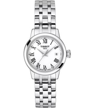 Tissot Classic Dream Lady T129.210.11.013.00 – elegancki damski zegarek kwarcowy stal.jpg
