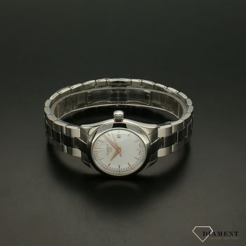 Zegarek damski na bransolecie marki Tissot T-My Lady  T132.010.11.111.00 w zestawie z dodatkowym paskiem w kolorze perłowym i zapięciem motylkowym.  (3).jpg