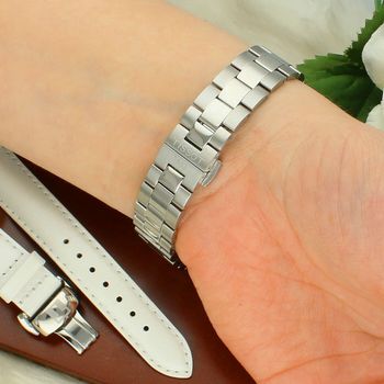 Zegarek damski Tissot T-My Lady T132.010.11.111.00 – perłowa tarcza, grawer gratis zapięcie.jpg