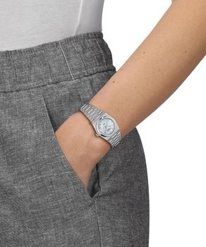 Zegarek Tissot PRX 25mm T137.010.11.111.00 – damski zegarek z białą masą perłową.jpg