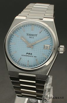 Zegarek damski Tissot PRX POWERMATIC 80 T137.207.11.351.00. Zegarek damski na bransolecie z me (2).jpg