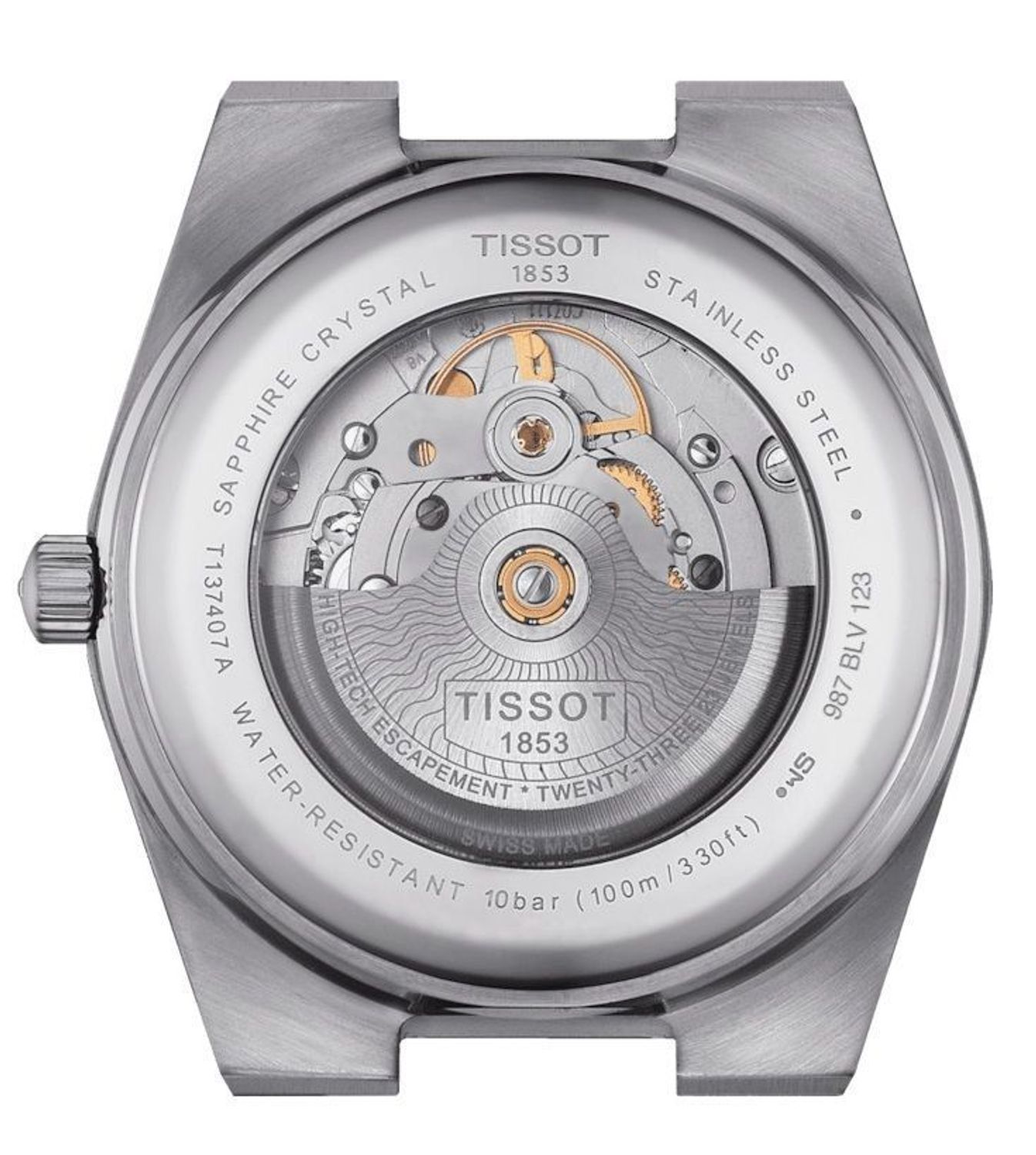 Zegarek męski Tissot PRX T137.407.11.091.00. Zegarek męski Tissot PRX. Męski zegarek sportowy. Zegarek męski PRX na bransolecie. Zegarek męski Tissot idealny na prezent (2).jpg