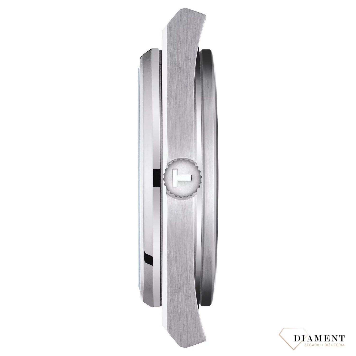 Zegarek męski Tissot PRX Powermatic 80 T137.407.11.091.01 . Tissot PRX automatyczny. Tissot zegarek z miętową tarczą. Pomysł na prezent dla mężczyzny. Modny zegarek szwajcarski dla faceta. Zegarek męski na bransolecie. 3.jpg