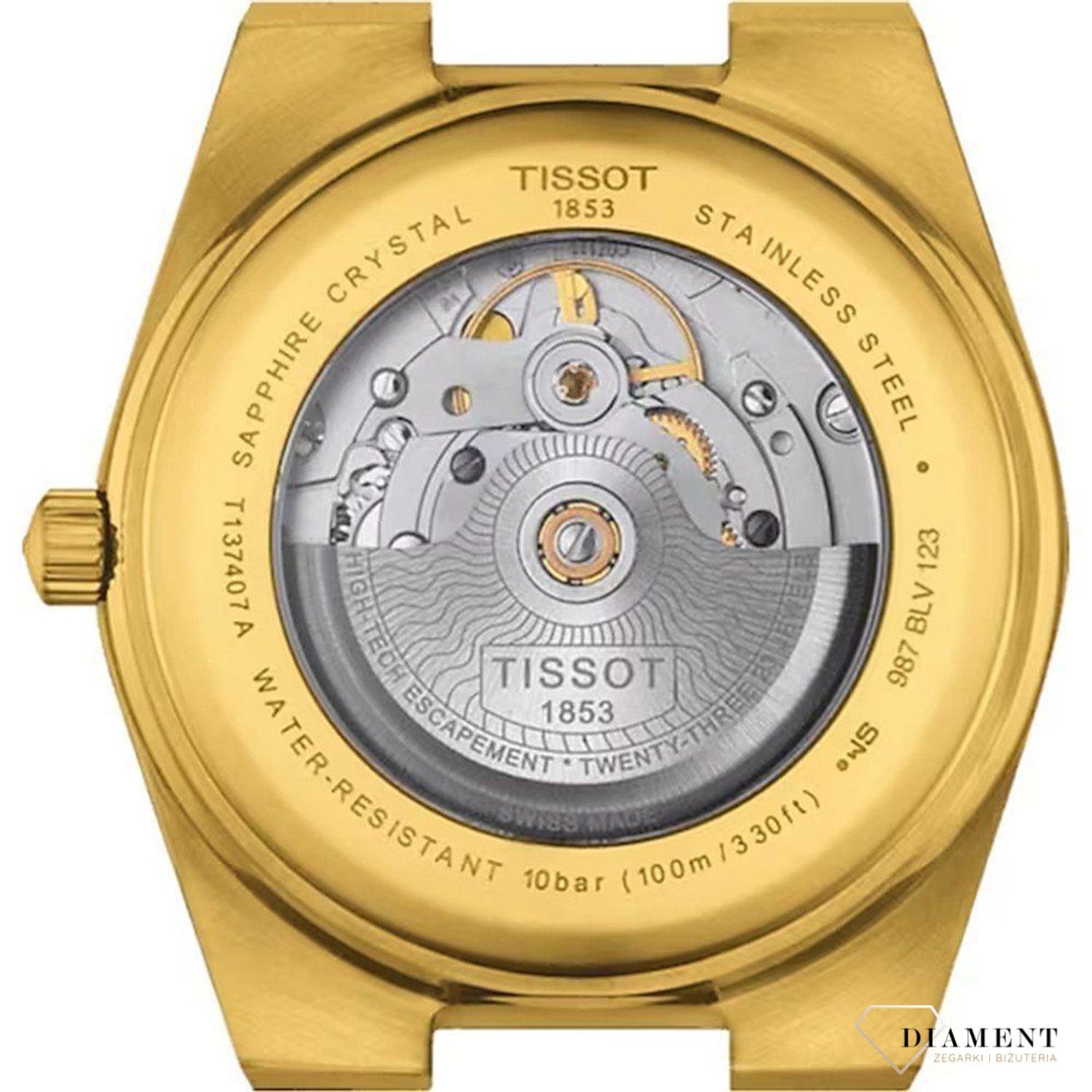 Zegarek męski Tissot PRX Powermatic 80 T137.407.33.021.00.  Zegarek męski na bransolecie z mechanizmem automatycznym i szafirowym szkłem. Gwarancja najniższej ceny✓ Grawer 0zł✓Zwrot 30 dni✓ Negocjacje ➤Zapraszamy!1.jpg