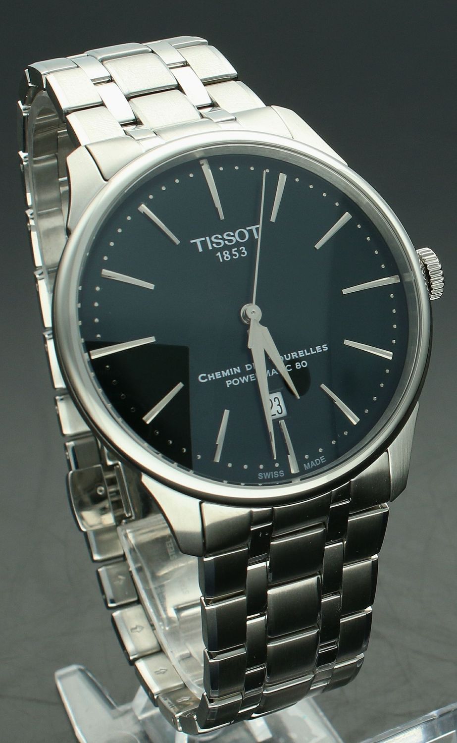 Zegarek męski Tissot CHEMIN DES TOURELESS Poowermatic 80 T139.407.11.091.00.jpg