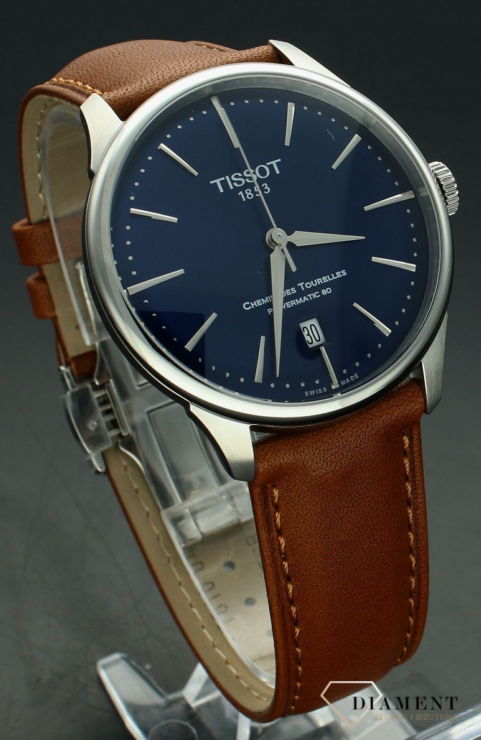 Zegarek męski Tissot CHEMIN DES TOURELESS Powermatic 80 T139.807.16.041 (1).jpg
