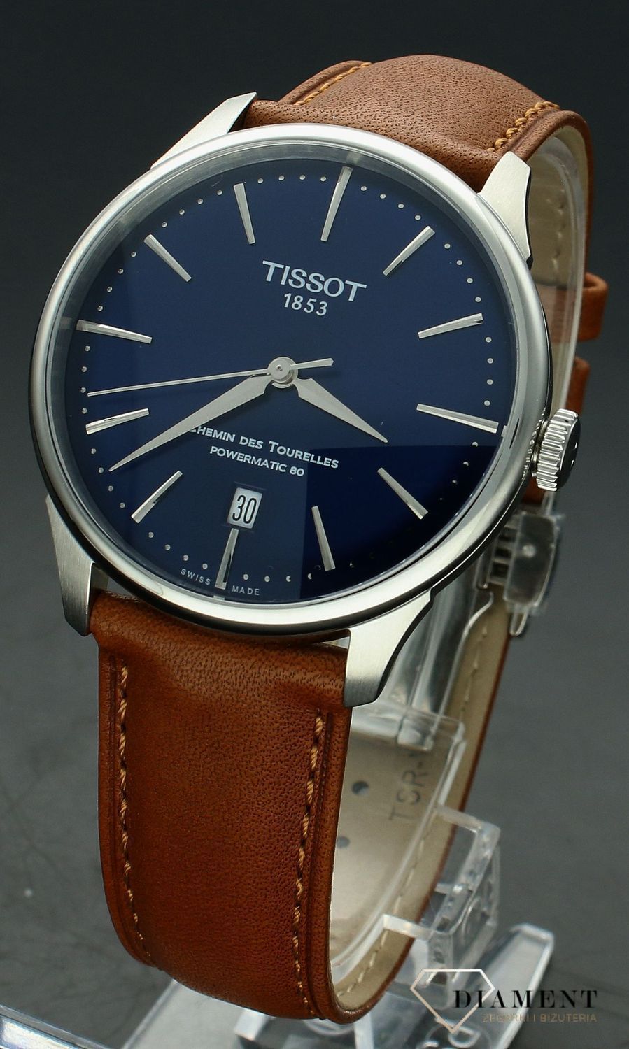 Zegarek męski Tissot CHEMIN DES TOURELESS Powermatic 80 T139.807.16.041 (1).jpg