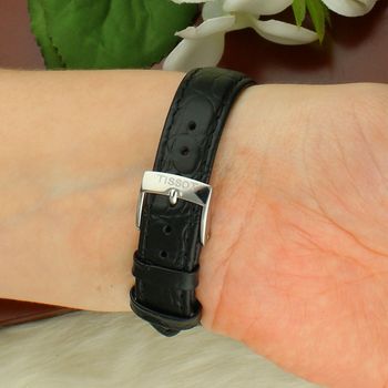 Zegarek damski Tissot Everytime T143.210.16.033.00 – srebrna tarcza, czarny pasek zapięcie.jpg