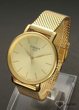 Zegarek damski na złotej bransolecie Tissot Everytime - damski T143.210.33.021 (5).jpg