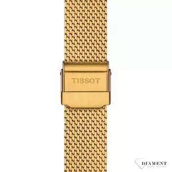Zegarek damski na złotej bransolecie Tissot Everytime T143.210.33.021 (4).webp