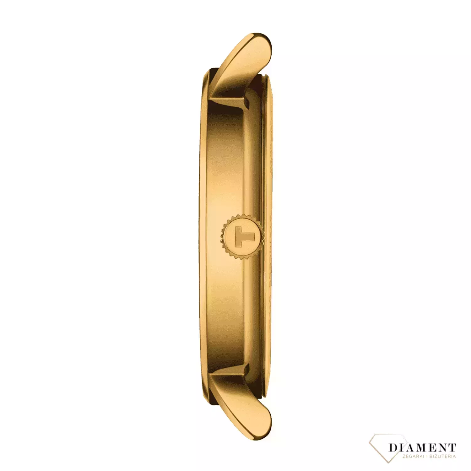 Zegarek damski na złotej bransolecie Tissot Everytime T143.210.33.021 (1).webp