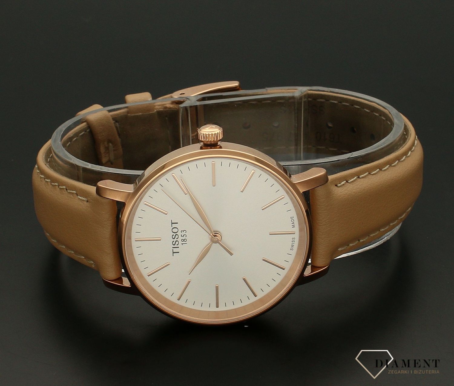 Zegarek damski na pasku Tissot Everytime T143.210.36.011.00.webp