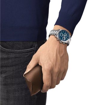 Zegarek męski Tissot PR 516 CHRONOGRAPH. Męski zegarek Tissot. Męski zegarek Tissot na bransolecie. Zegarek Tissota z chronografem. Zegarek męski Tissot PR 516 na prezent (3).jpg