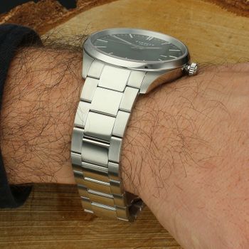 Zegarek męski Tissot T150.410.11.091.00 PR 100 na bransolecie z zielona tarczą green.jpg