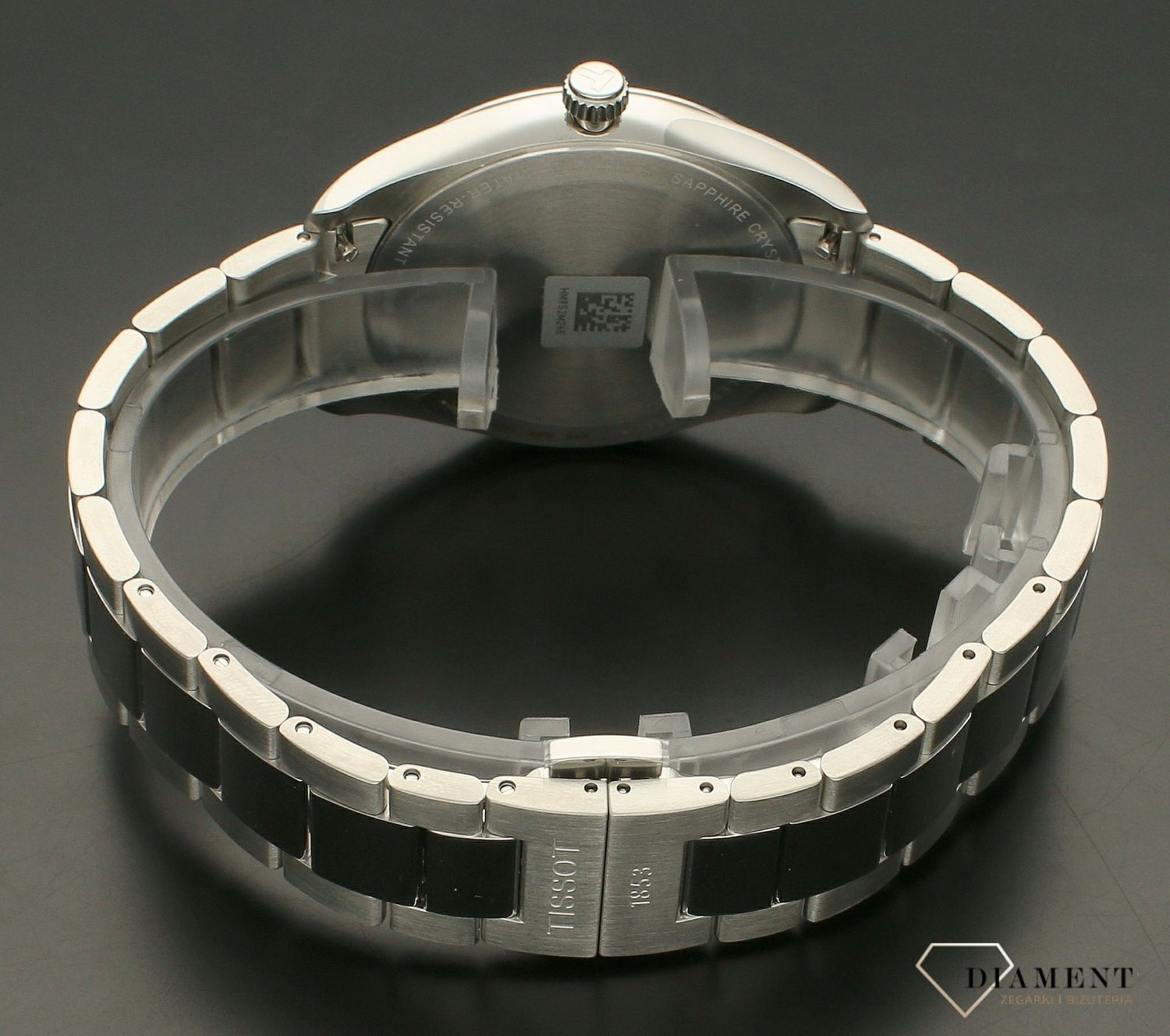 Zegarek męski Tissot PR 100 na bransolecie z zielona tarczą T150.410.11.091 (2).jpg