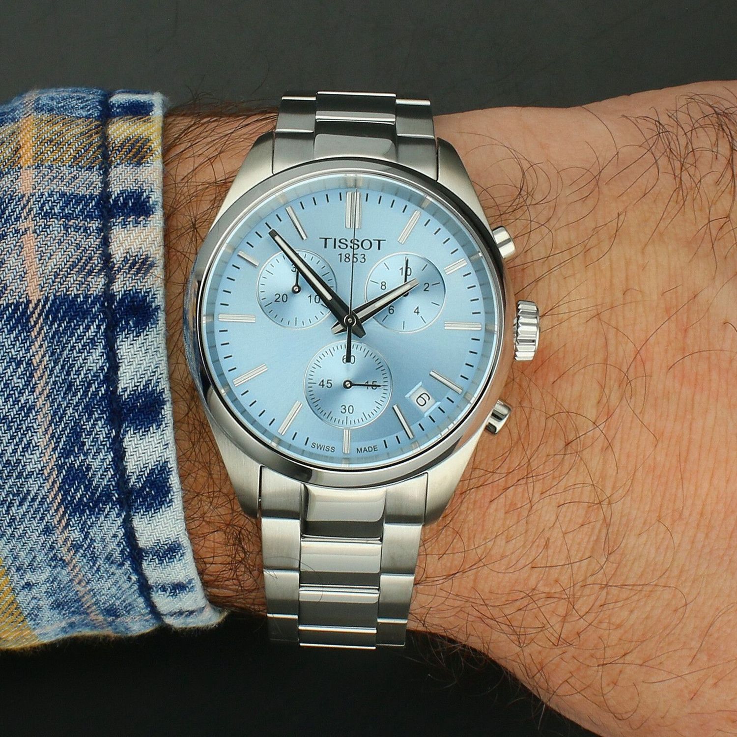 Tissot PR 100 Chronograph 40 mm T150.417.11.351.00 – szwajcarski zegarek męski z chronografem PR..jpg