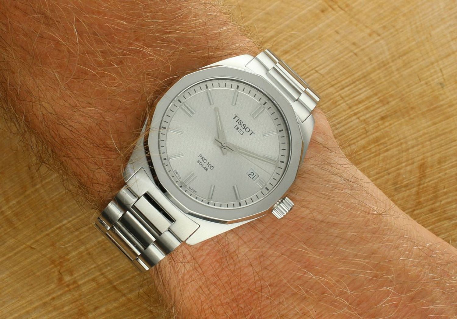 Zegarek męski Tissot PRC 100 Solar Quartz 39 mm – Zegarek Szwajcarski z Mechanizmem Solarnym (2).jpg