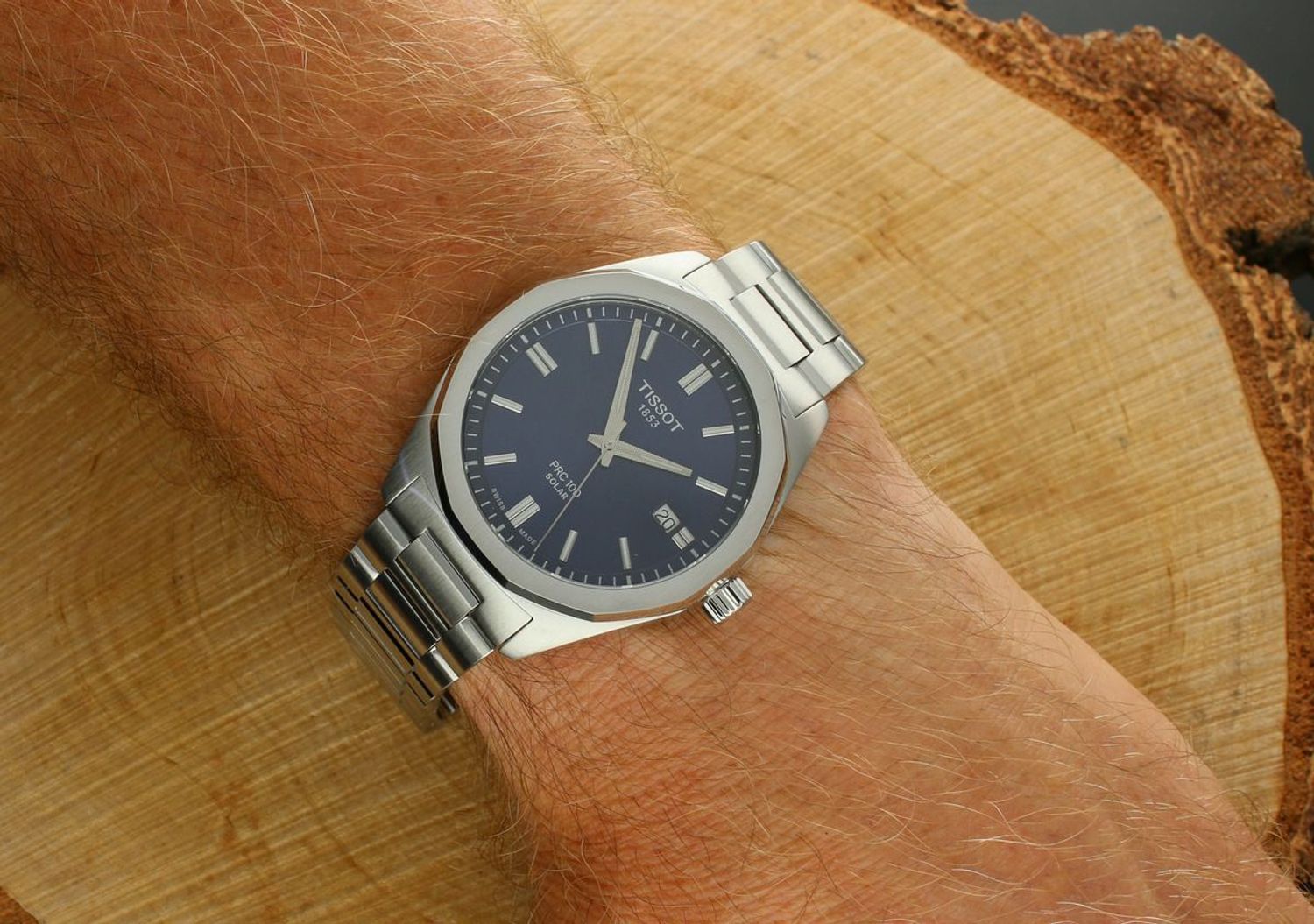 Zegarek Tissot PRC 100 Solar Quartz – Zegarek męski solarny 39 mm.jpg