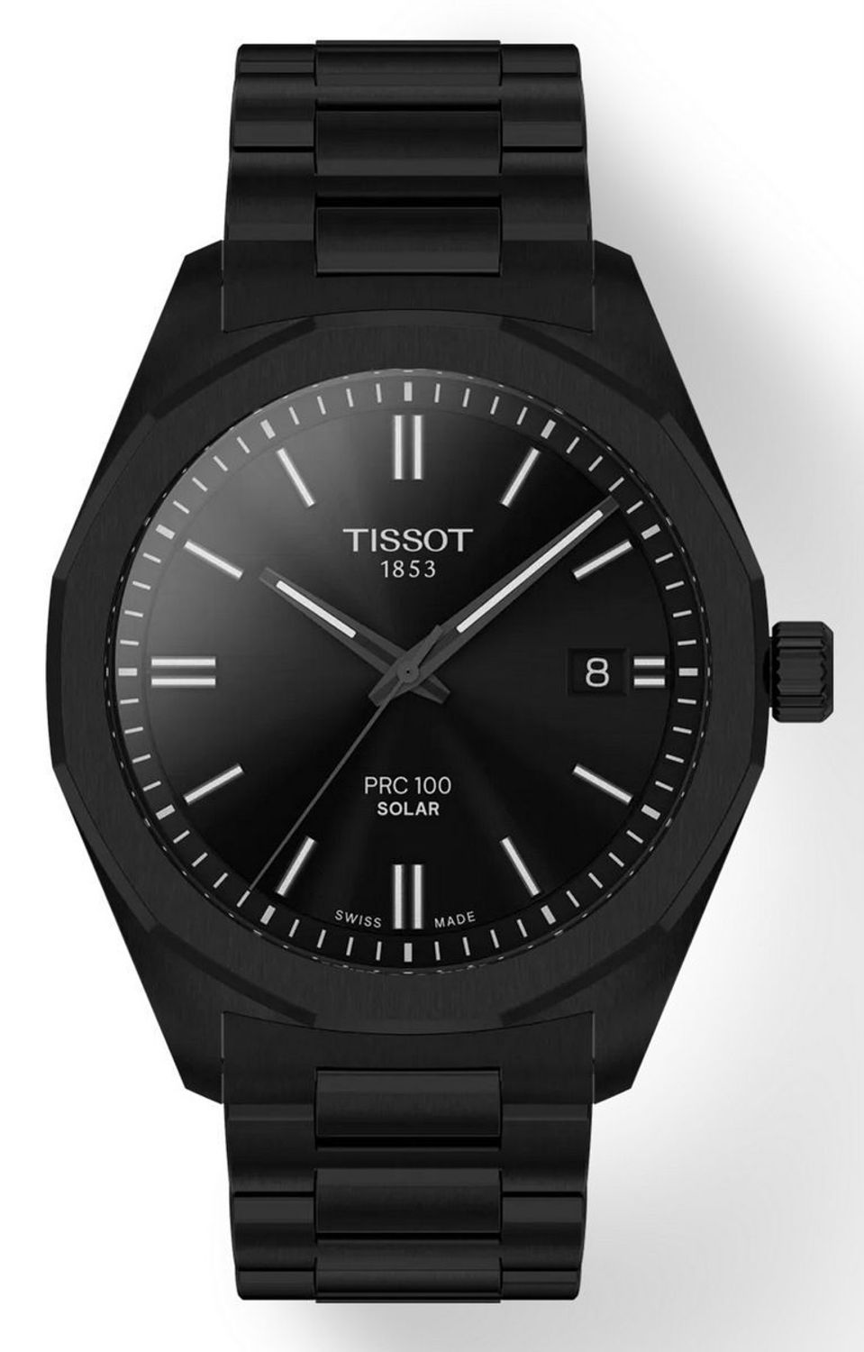 Zegarek Tissot PRC 100 Solar T151.422.33.051.00 Męski Czarny PVD 39 mm (1).jpg