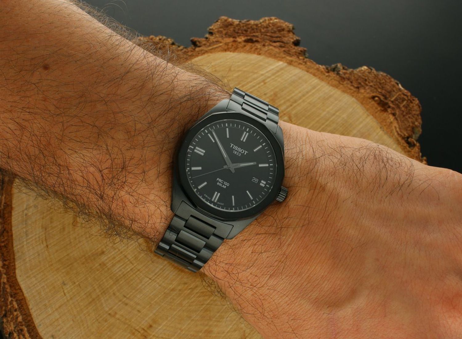 Zegarek Tissot PRC 100 Solar T151.422.33.051.00 Męski Czarny PVD 39 mm (1).jpg