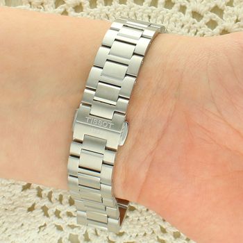 Tissot PRC 100 Solar Lady T151.822.11.041.00 – damski zegarek solarny 34 mm niebieska tarcza zapięcie.jpg