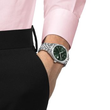 Tissot Ballade 40 mm T156.410.11.091.00 – szwajcarski zegarek męski z zieloną tarczą elegacja..jpg