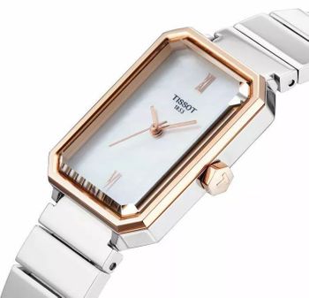 Zegarek Tissot SRV T160.110.21.113.00 damski zegarek bicolor – masa perłowa, Swiss Made (3).jpg