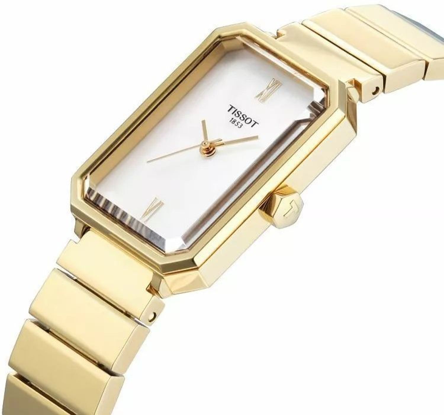 aZegarek Tissot SRV T160.110.33.113.00 damski zegarek złoty – masa perłowa, Swiss Maded (1).jpg