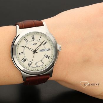 Męski zegarek Timex Men's Style Classic With Indiglo T2E581 (5).jpg