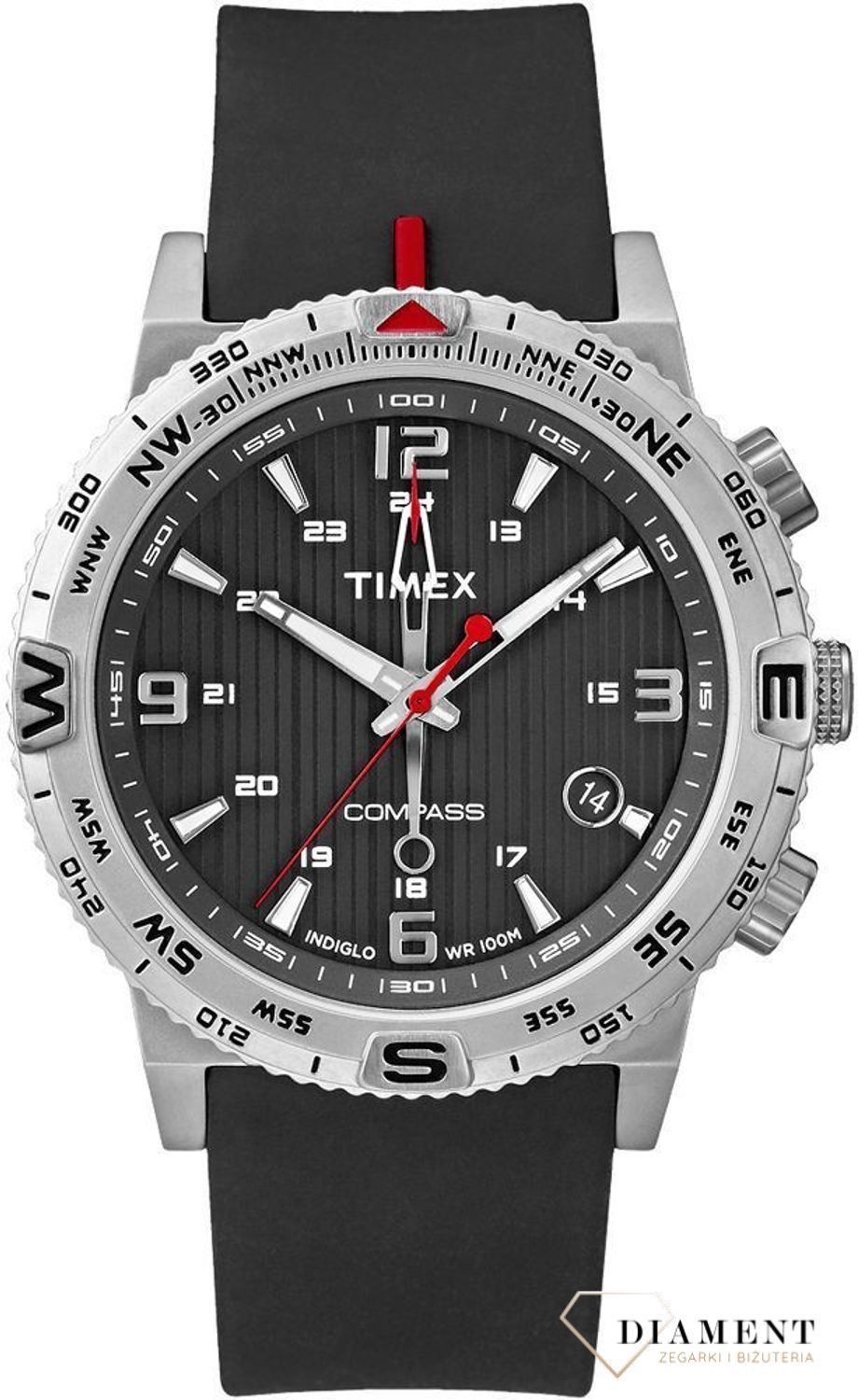 Męski zegarek Timex Intelligent Quartz COMPASS T2P285.jpg